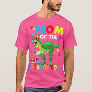 Mummy Of The Birthday Boy 	 Dinosaur Birthday Part T-Shirt