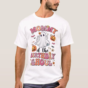 Mummy Of The Birthday Ghoul Halloween Bday Boys Gi T-Shirt