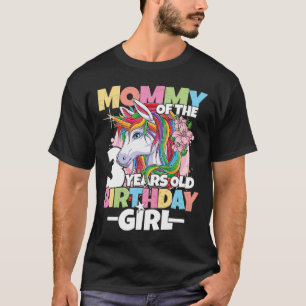 Mummy of the birthday girl 3rd birthday daughter T-Shirt