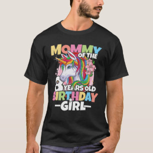 Mummy Of The Birthday Girl - 8Th Birthday Daughter T-Shirt