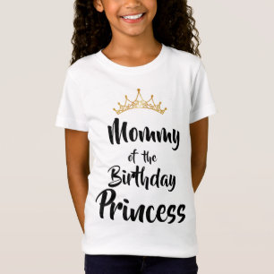 Mummy Of The Birthday Princess Matching Family T-Shirt