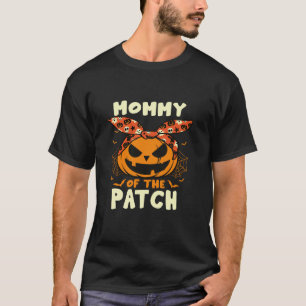 Mummy Of The Patch Group Costume Halloween Pumpkin T-Shirt