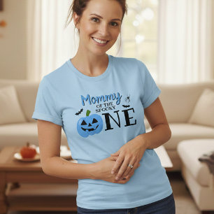 Mummy Of The Spooky One Halloween 1st Birthday T-Shirt