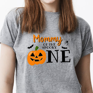 Mummy Of The Spooky One Halloween 1st Birthday T-Shirt