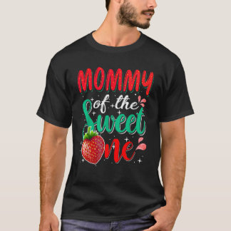 Mummy Of The Sweet One Birthday Party theme Matchi T-Shirt
