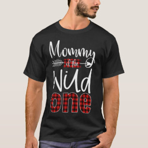 Mummy of the Wild One Buffalo Plaid Lumberjack 1st T-Shirt