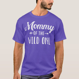 Mummy of the wild one daughter matching family for T-Shirt