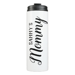 Mummy Personalised White Thermal Tumbler