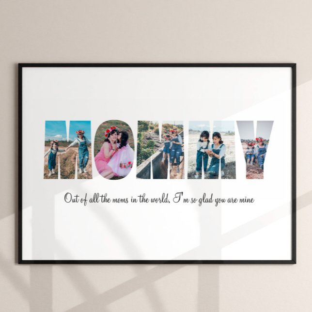 Mummy Photo Collage Poster (Creator Uploaded)