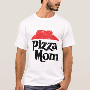 Mummy Pizza Chef Funny Food Pun T-Shirt