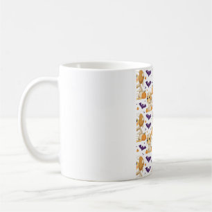 Mummy Puppy Halloween Dog Costume Pattern Coffee Mug