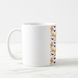 Mummy Puppy Halloween Dog Costume Pattern Coffee Mug