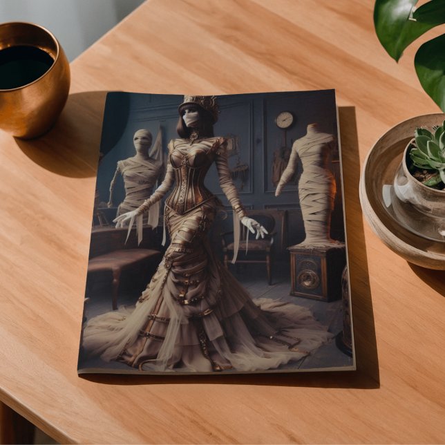 Mummy Queen Steampunk Victorian Gothic Decoupage  Tissue Paper (Creator Uploaded)