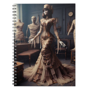 Mummy Queen Steampunk Vintage Victorian  Notebook