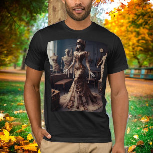 Mummy Queen Steampunk Vintage Victorian  T-Shirt