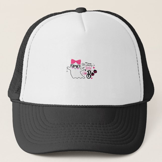 Mummy’s Boo Halloween Trucker Hat (Front)