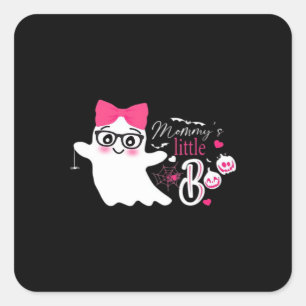 Mummy’s Little Boo Halloween Square Sticker