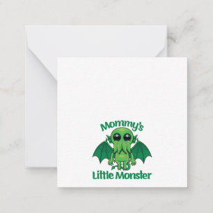 Mummy’s Little Monster Cthulhu Cuddles Card