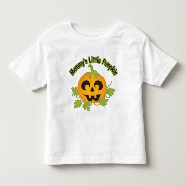 Mummy"s Little Pumpkin Toddler T-Shirt (Front)