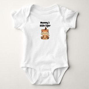Mummy’s little tiger baby bodysuit