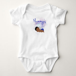 Mummy’s little warrior angel baby bodysuit 
