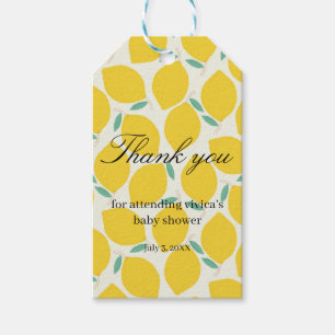 Mummy’s Main Squeeze Lemon Citrus Baby Shower Gift Tags