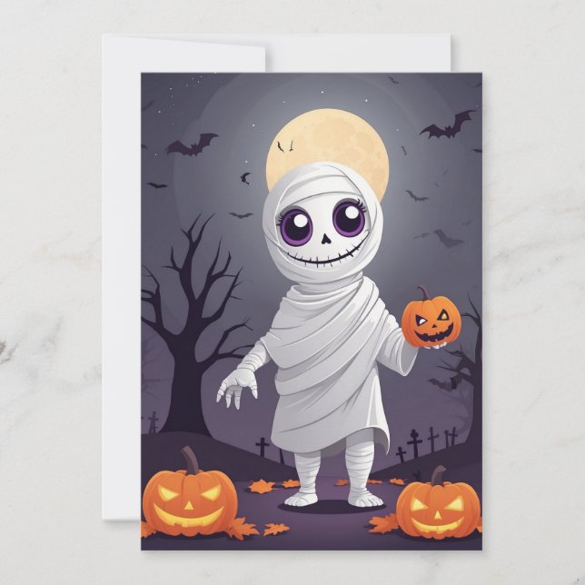 Mummy’s Mischief – Halloween Gift Card (Front)