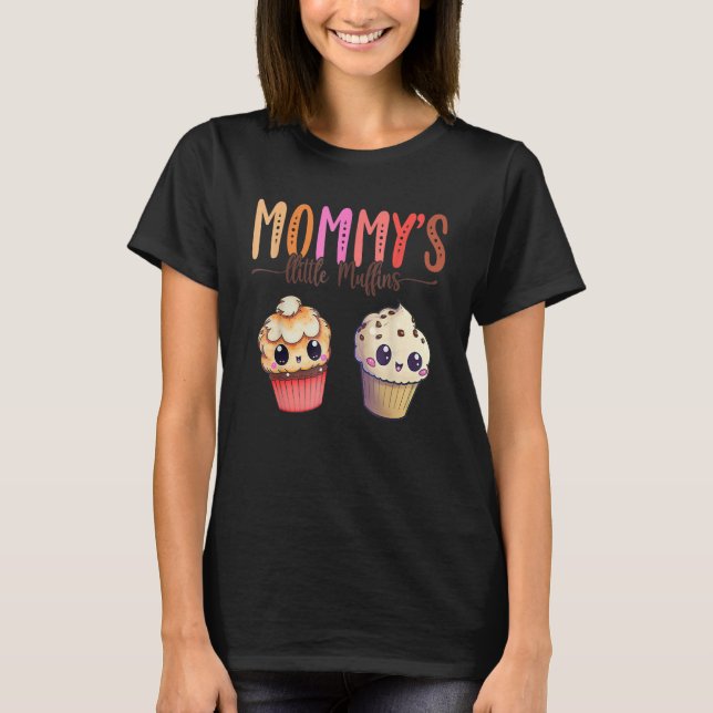 Mummy s Two Little Muffins Mother s Day Children S T-Shirt (Front)
