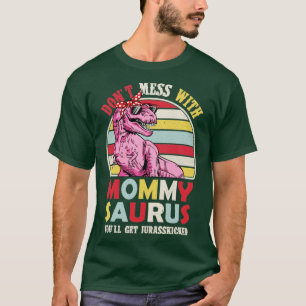 Mummy Saurus Mama Saurus Shirt Dinosaur Mum Shirt