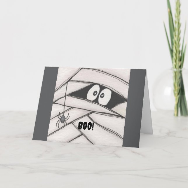 Mummy Says Card (Front)