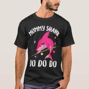 Mummy Shark Billiards T-Shirt