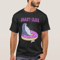 Mummy Swimming Shark Doughnut Cute Merch