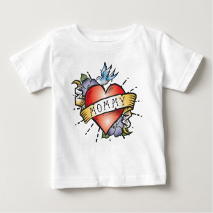 Mummy Tattoo Baby T-Shirt