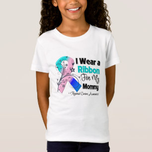 Mummy - Thyroid Cancer Ribbon T-Shirt