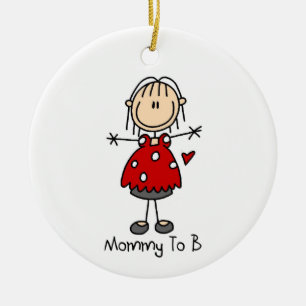 Mummy To B Keepsake Ornament