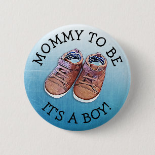 Mummy to be Baby Shower Button