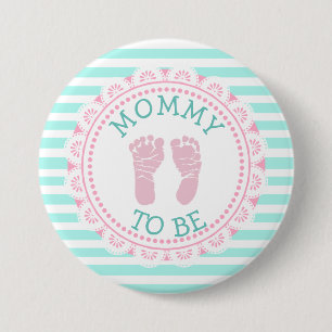 Mummy to Be Baby Shower Button