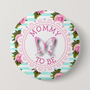 Mummy to Be Baby Shower Button