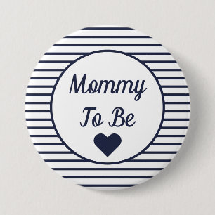 Mummy To Be Baby Shower Button