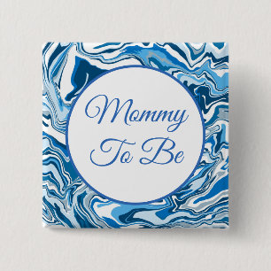 Mummy To Be Boy's Baby Shower Button
