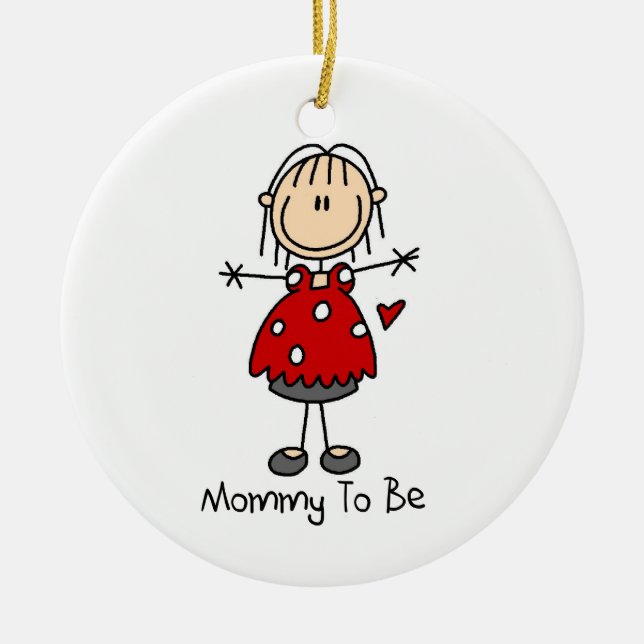 Mummy To Be Keepsake Ornament (Front)