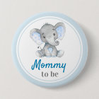 Mummy to be New Mum Baby Boy Shower Elephant Blue