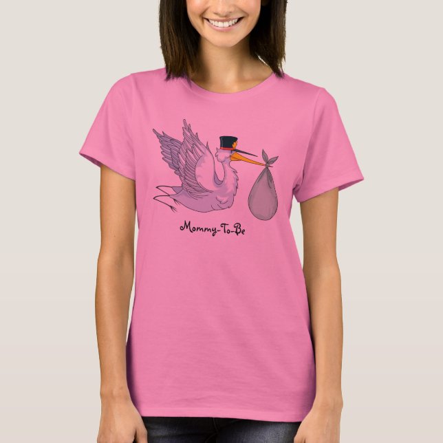 Mummy-To-Be T-Shirt (Front)