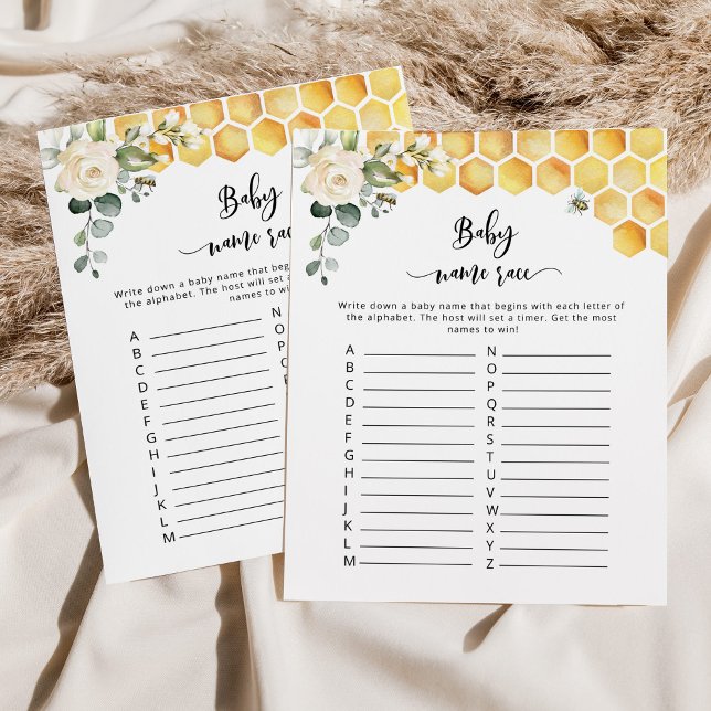 Mummy to bee baby name race game (Creator Uploaded)