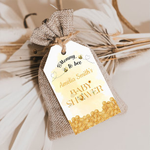 Mummy To Bee Baby Shower Gift Tags