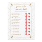 Mummy To Bee Baby Shower Mum Or Dad Game Cards
