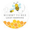 Mummy To Bee Baby Shower Sticker