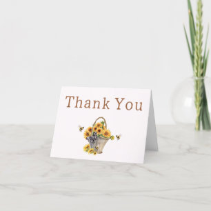 Mummy to Bee Baby Shower Thank You Card