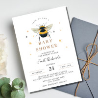 Mummy to Bee Bumblebee Baby Shower Invitation