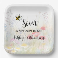 Mummy-to-Bee Floral Baby Girl Shower 
